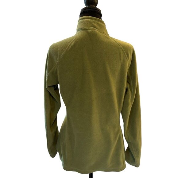 The North Face Fleece Quarter Zip Pullover Small Green - Picture 2 of 5